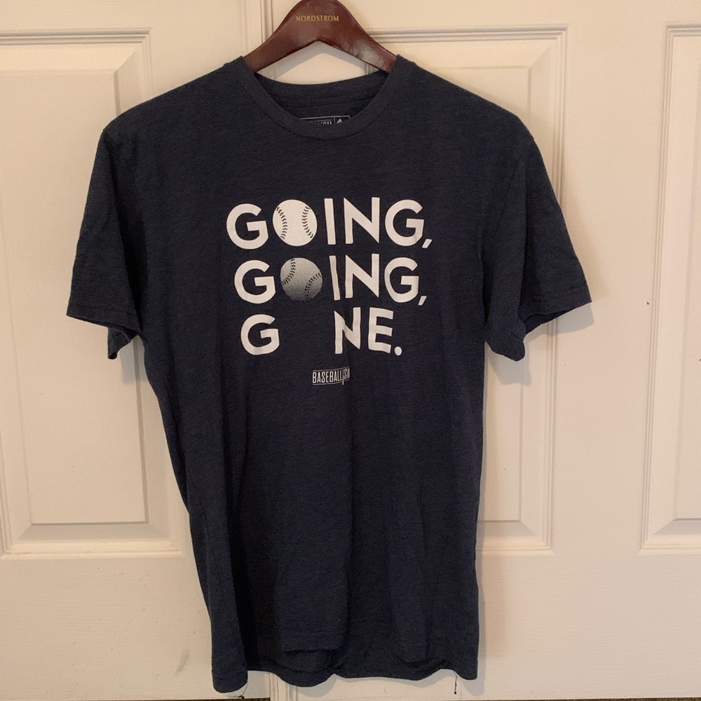 Baseballism Navy Blue Short Sleeve Tee